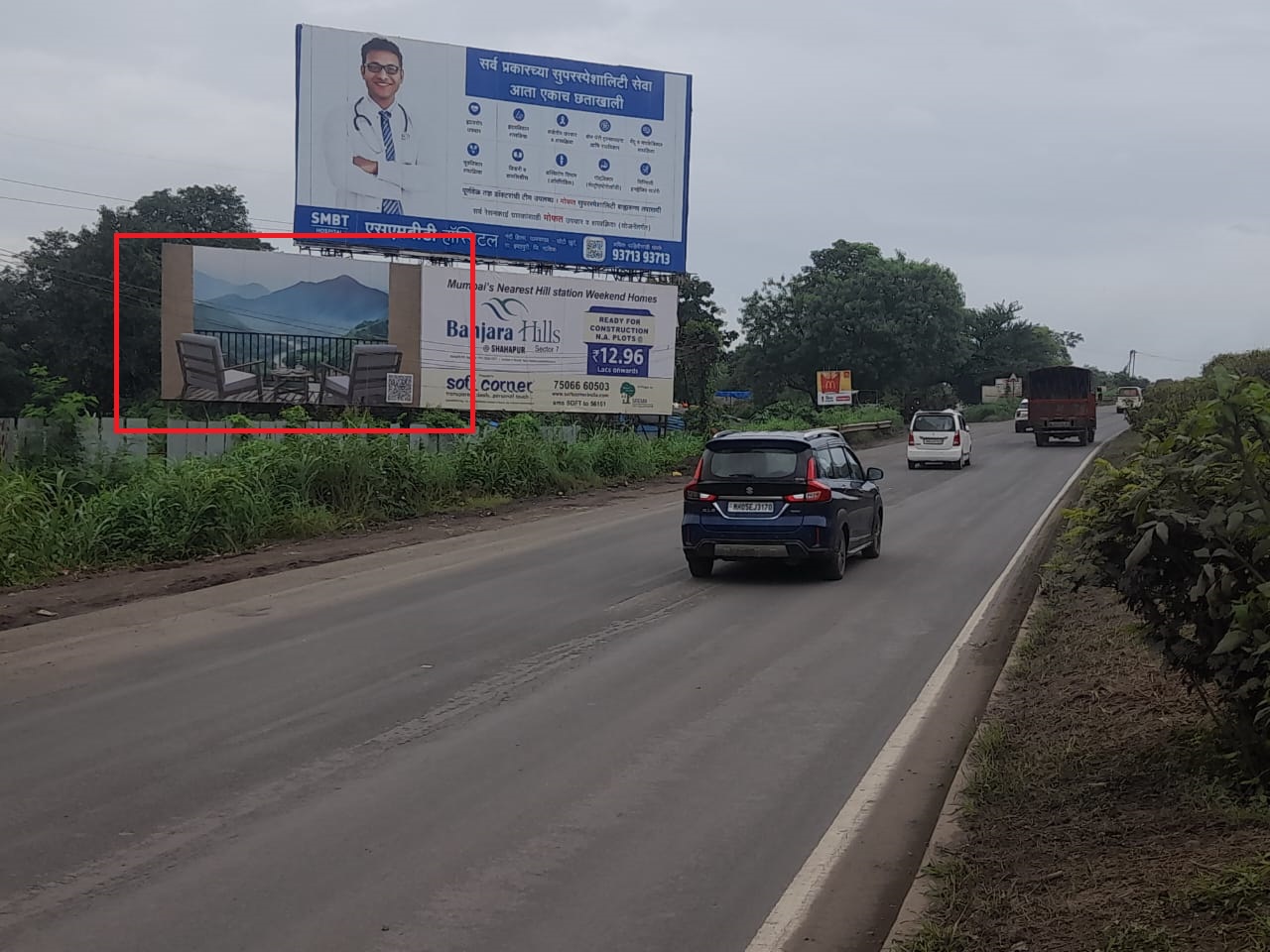 Vashind 7 opp Jindal Steel hoarding